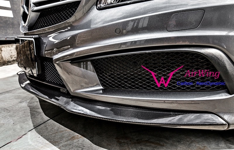 Benz W176 AMG carbon Front lip Insert 06